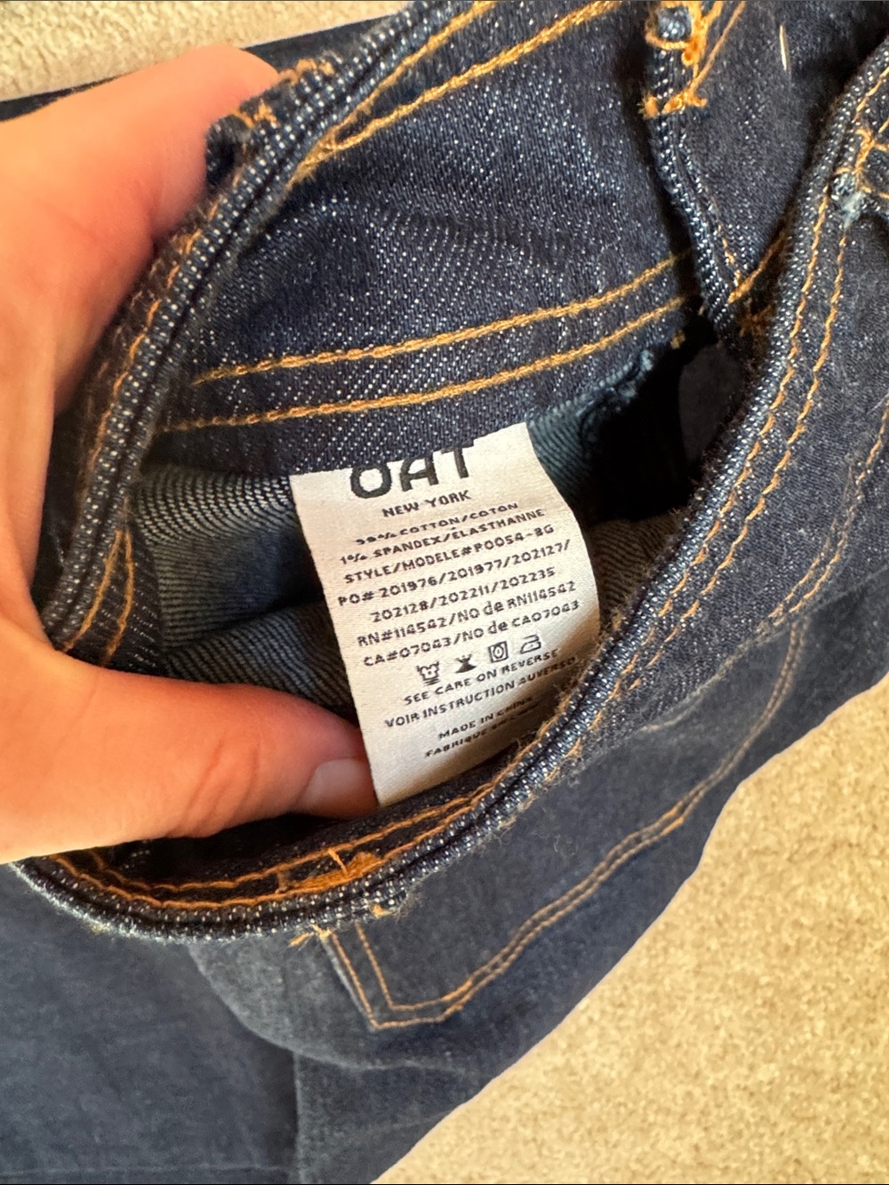 Oat New York Wide Leg Women’s Jeans - Picture 4 of 6